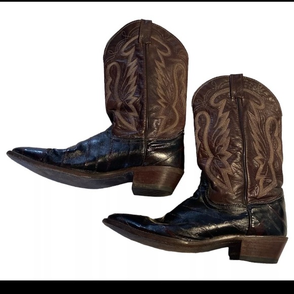 J Chisholm Mens Western Boots Size  11 Brown - Picture 5 of 11